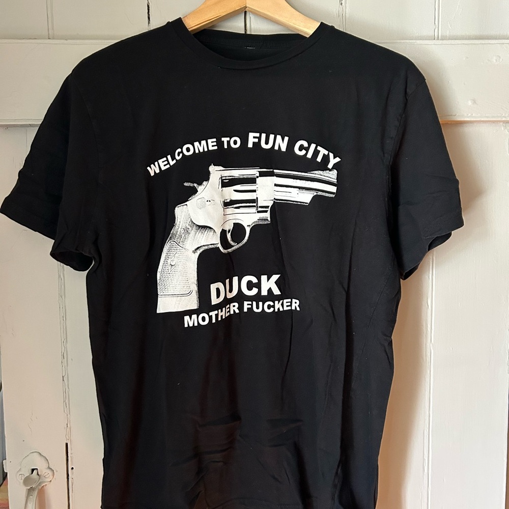 Black Graphic Men's T-Shirt